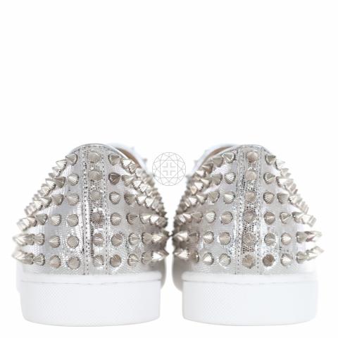 SUMMER SALE CHRISTIAN LOUBOUTIN Roller-Boat▲グレー Christian Louboutin Roller-Boat Ombre Grey Suede Trainers